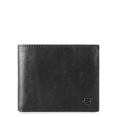 Piquadro Portafoglio Uomo Con Portamonete, Porta Carte Di C Nero PU3436B3R/N