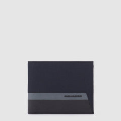 Piquadro PU4823W115R - Portafoglio Uomo Sottile Con Porta Monete Nero