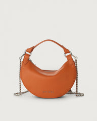 Orciani SD0179SOF-NES Mini Bag Dumpling Soft In Pelle Con Tracolla Nespola