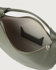 Orciani SD0179SOF-OLI Mini Bag Dumpling Soft In Pelle Con Tracolla Olivo