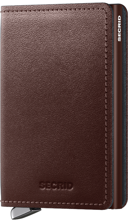 Secrid SDU-DARK BROWN Premium Slimwallet Dusk Dark Brown