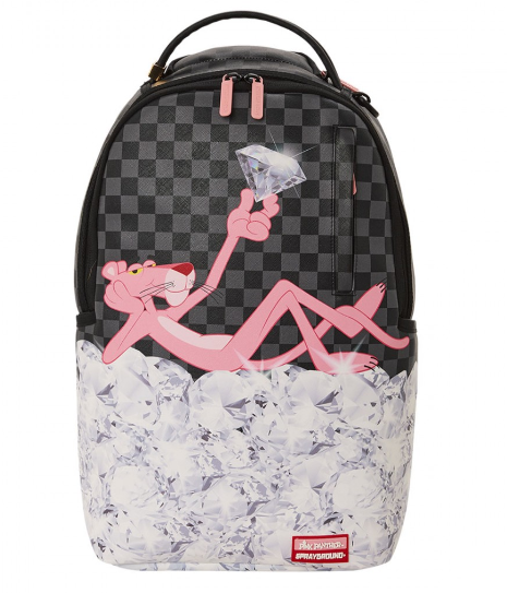 Sprayground 910B5406NSZ - PINK PANTHER STACKED DIAMONDS U BACKPACK