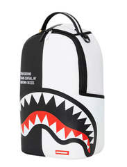 Sprayground 910B5441NSZ - SHARK CENTRAL 2.0 SPLIT BLACK U WHITE BACKPACK