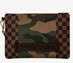 Sprayground 910B5630NSZ - SIP CAMO ACCENT CROSS-OVER U CLUTCH