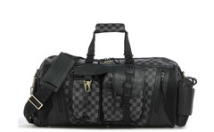 Sprayground 910D5519NSZ - SPECIAL OPS GRAY CHECKERED U CARGO DUFFLE
