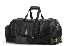 Sprayground 910D5519NSZ - SPECIAL OPS GRAY CHECKERED U CARGO DUFFLE