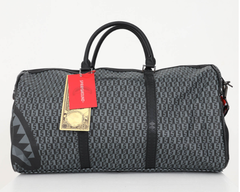 Sprayground 910D5609NSZ - SPLIT INFINITY CHECK LARGE U DUFFLE