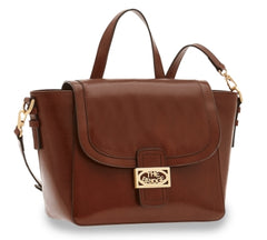 Borsa a mano con tracolla Lavinia The Bridge marrone 04184101.14