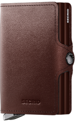 Secrid TDU-DARK BROWN Premium Twin wallet Dusk Dark Brown
