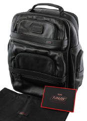 Tumi zaino in pelle con scomparto per computer portatile con tecnologia TUMI T-Pass® 096578D2