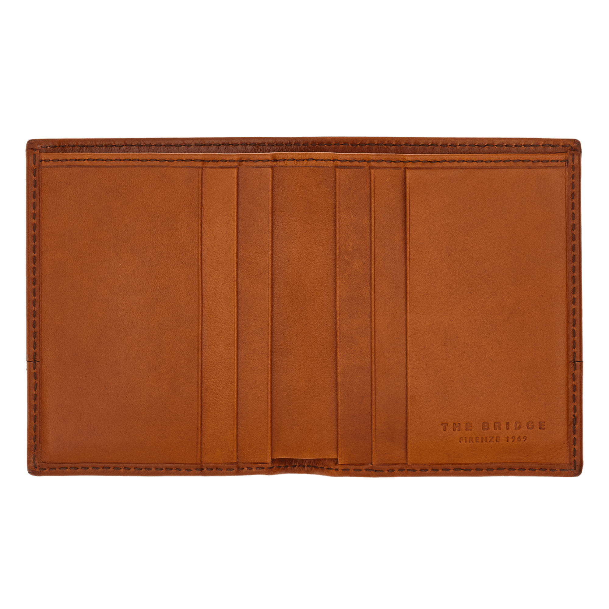 The Bridge Porta Carte Cognac/oro 0125098A