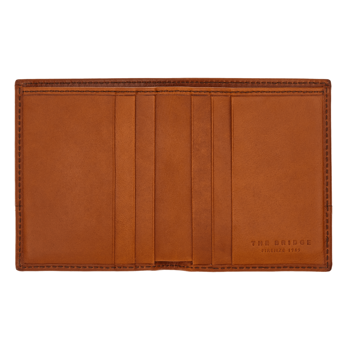 The Bridge Porta Carte Cognac/oro 0125098A