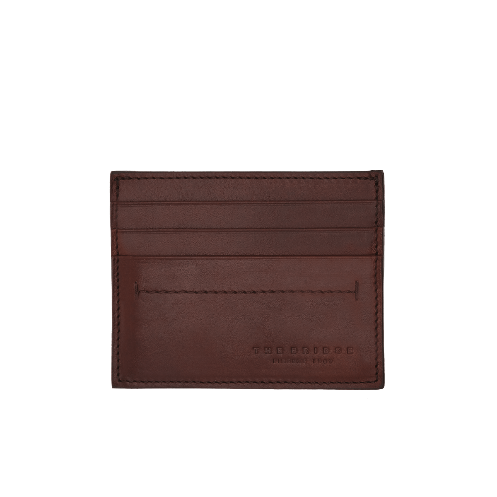 The Bridge, credit card holder marrone/oro 0141006O.14