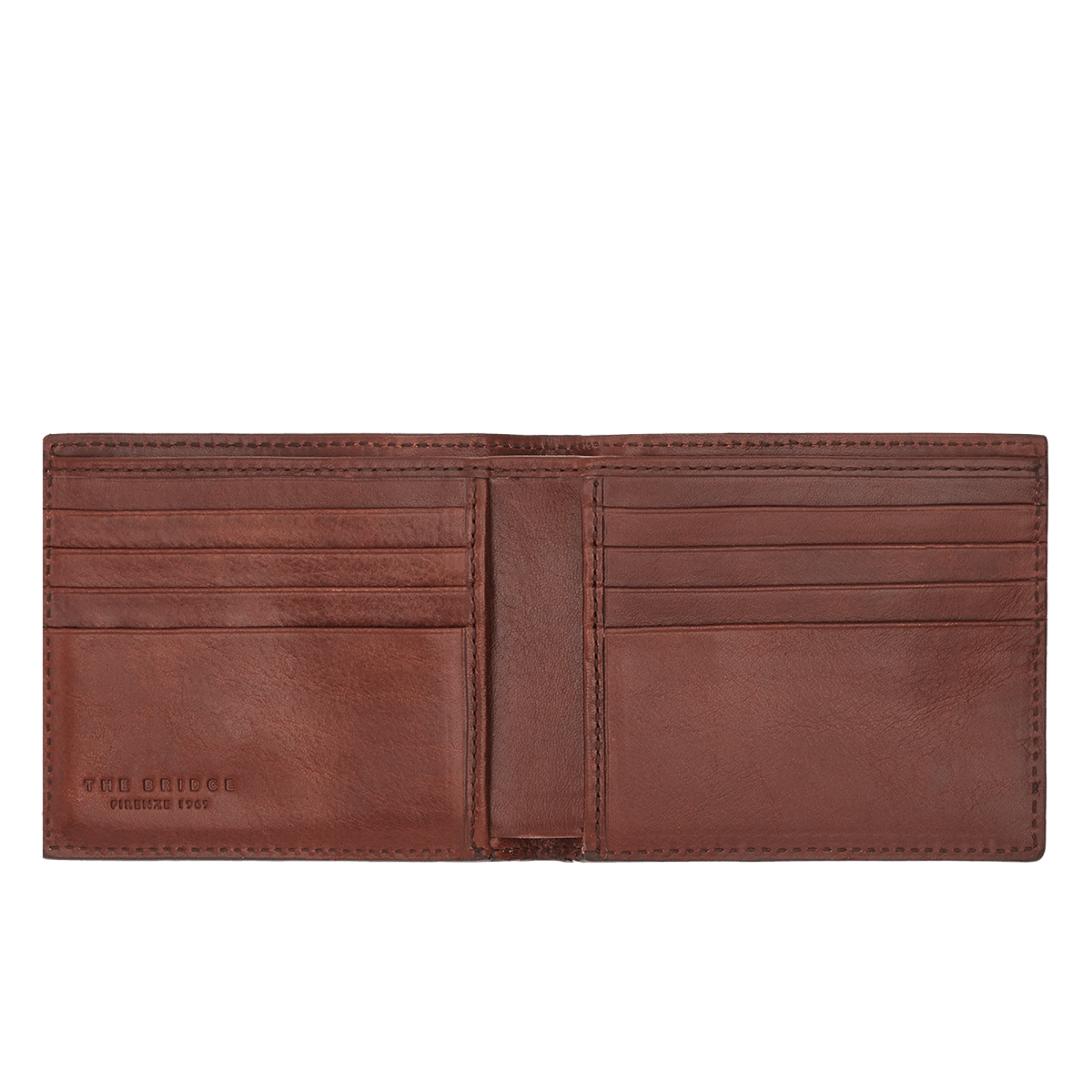 The Bridge, men's wallet marrone/oro 0141206O.14