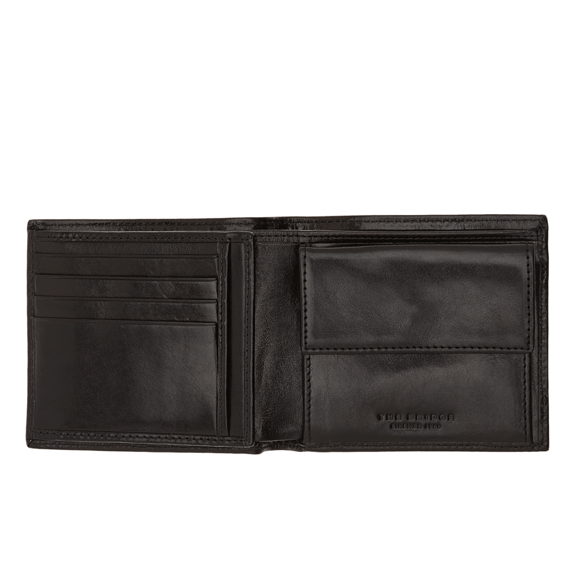 The Bridge Man's Wallet Nero/palladio/rutenio 01425601.20