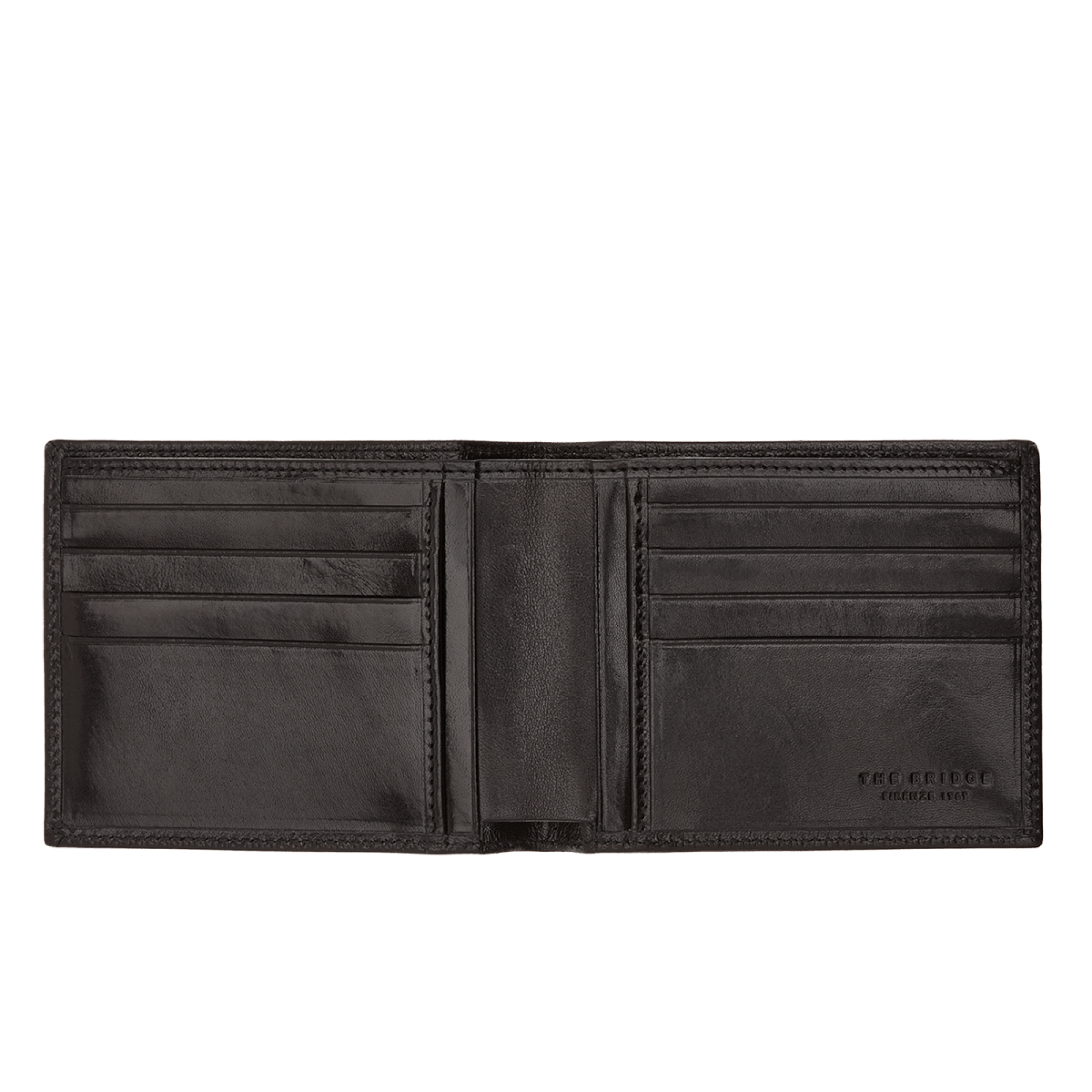 The Bridge Man's Wallet Nero/palladio/rutenio 01430901.20