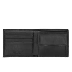 The Bridge Men's Wallet Black / Ruthenium 0145098A