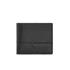 The Bridge Men's Wallet Black / Ruthenium 0145098A