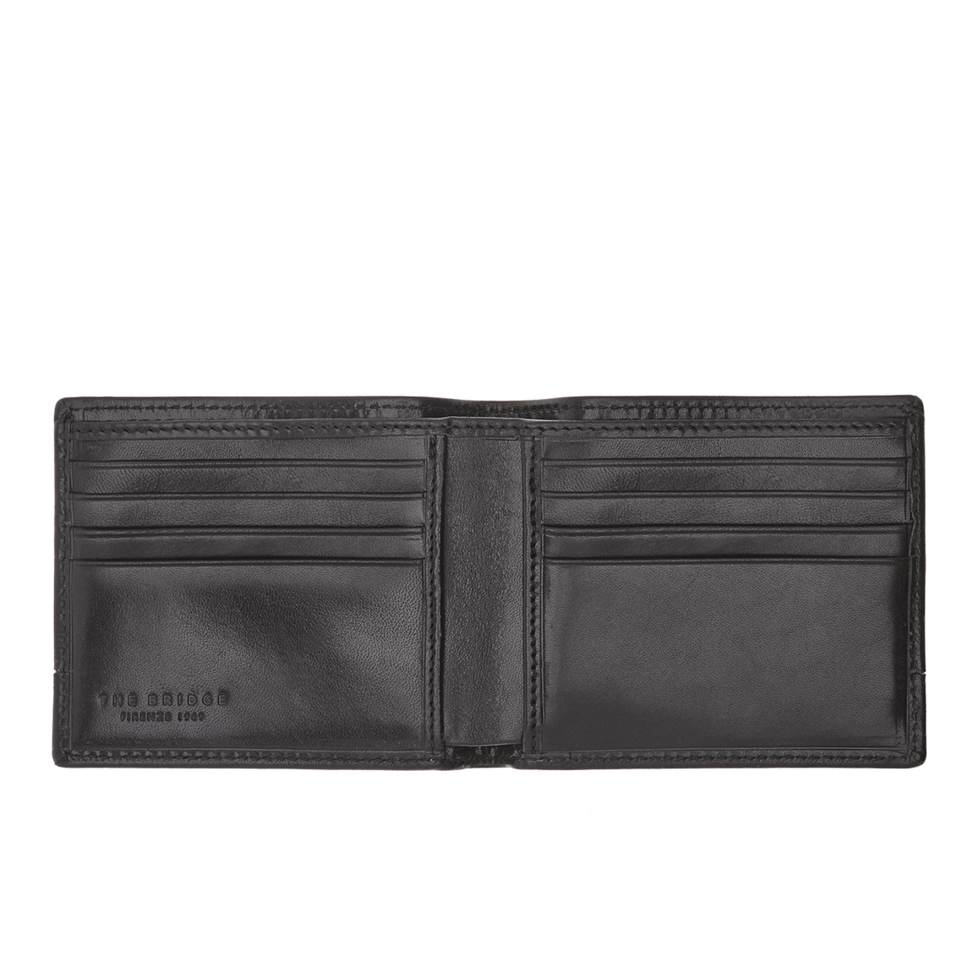 The Bridge Man Wallet Nero/rutenio 01521001.7R