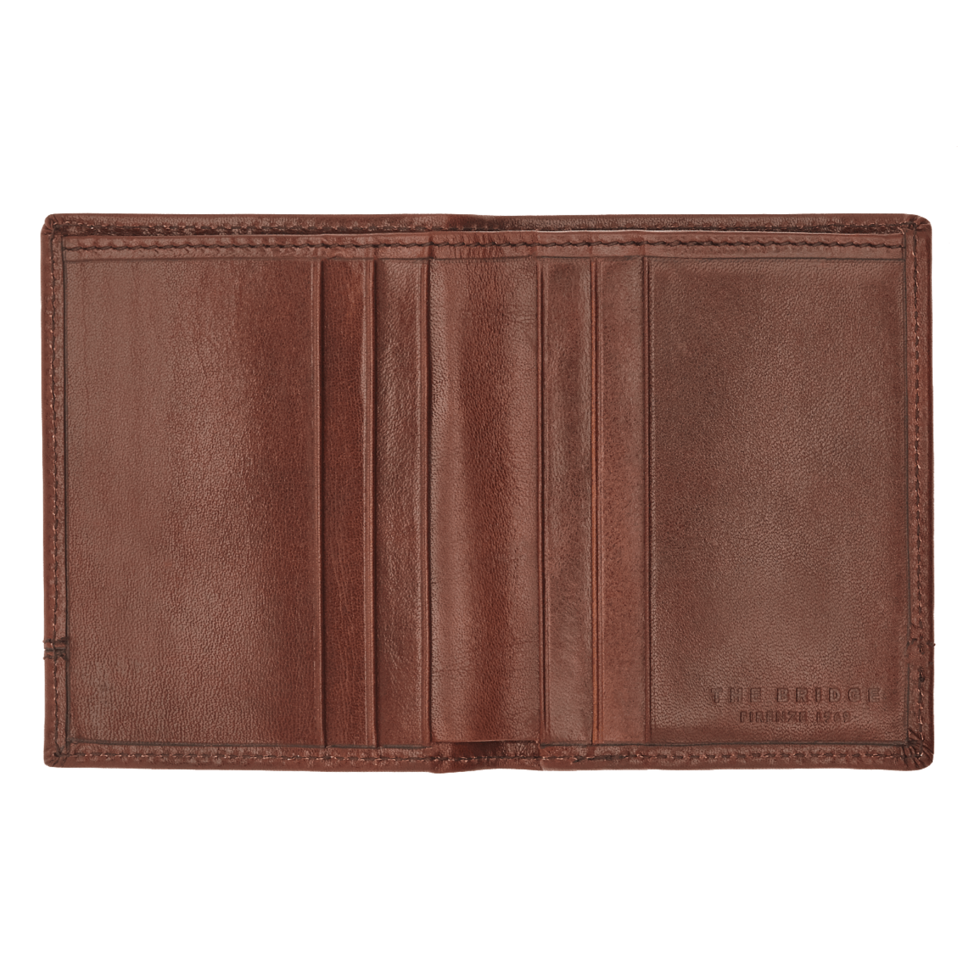 The Bridge Credit Card Holder Marrone/rutenio Scuro 01524001.1A