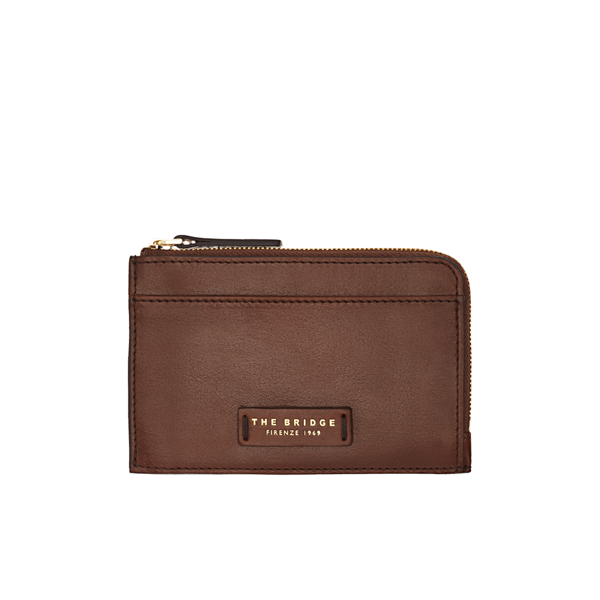 The Bridge, women's wallet marrone/oro 01783001.14