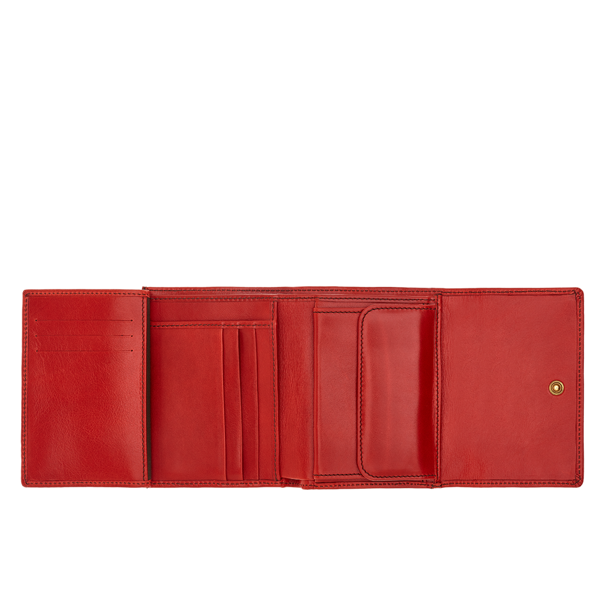 The Bridge Portafoglio Donna Rosso Ciliegia/oro 0182094N.9I