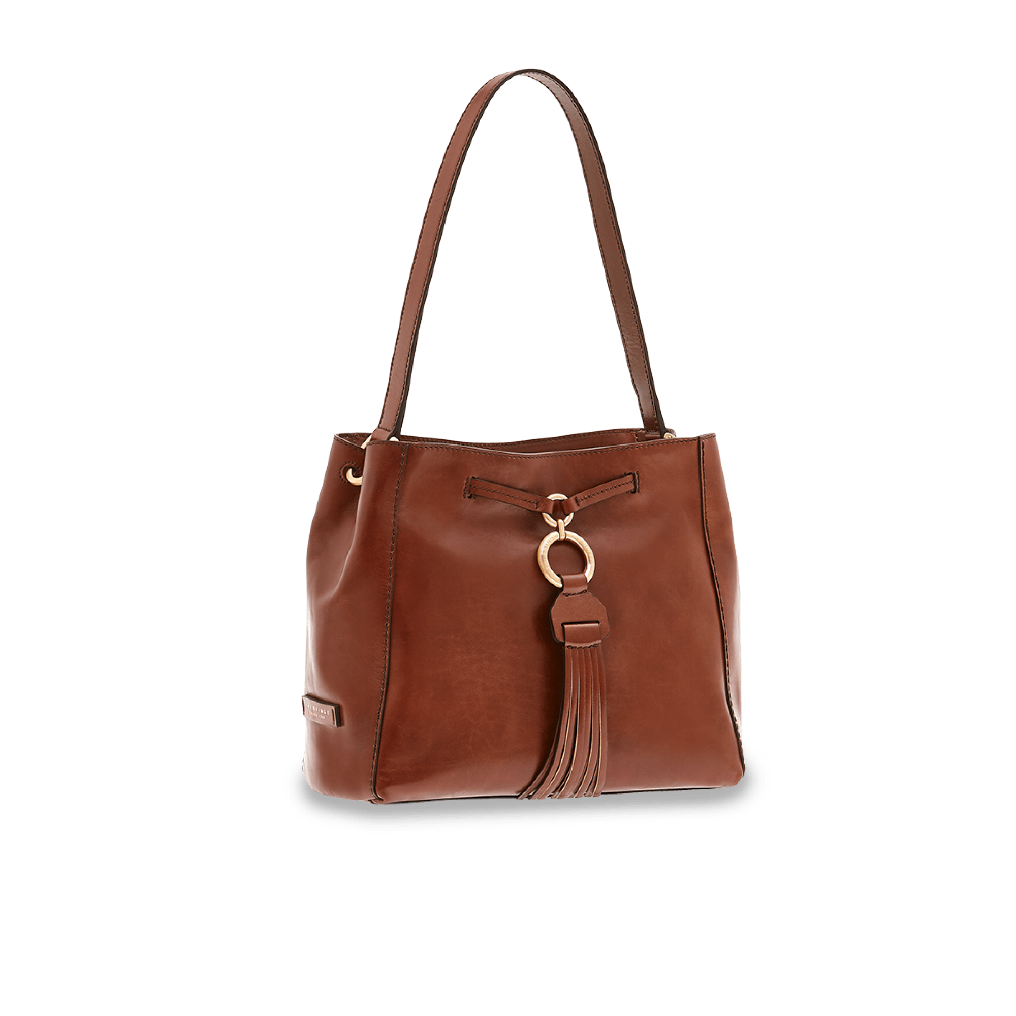The Bridge Hobo Bag Marrone/oro 0411204N.14