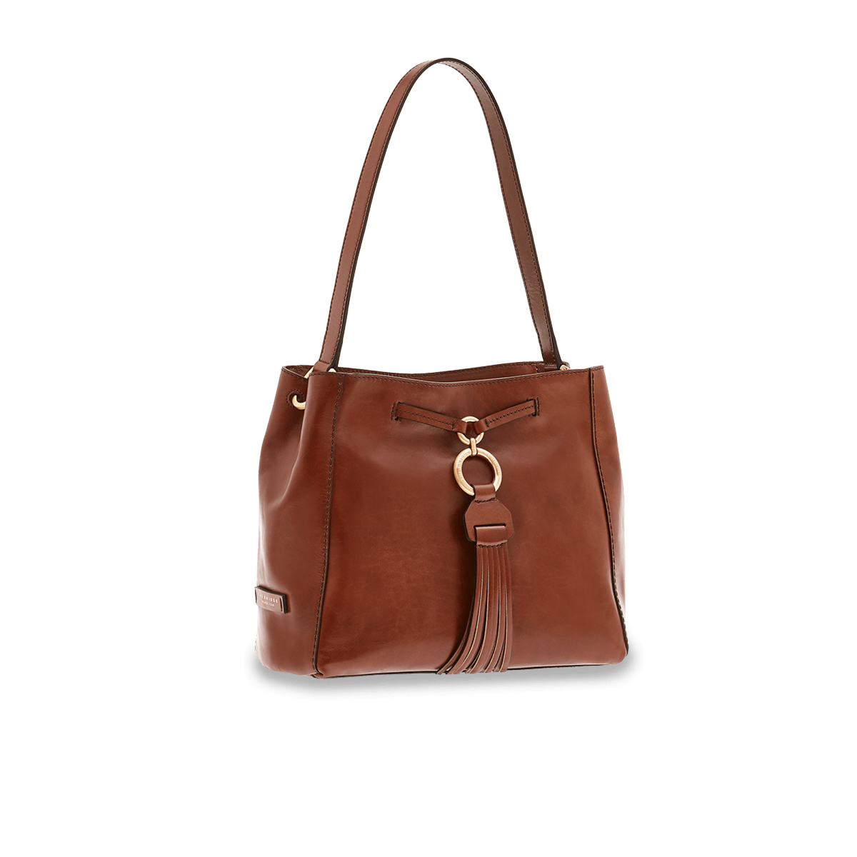 The Bridge Hobo Bag Marrone/oro 0411204N.14