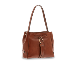 The Bridge Hobo Bag Marrone/oro 0411204N.14