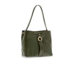 The Bridge Hobo Bag Verde Inglese/oro 0411204N.X0