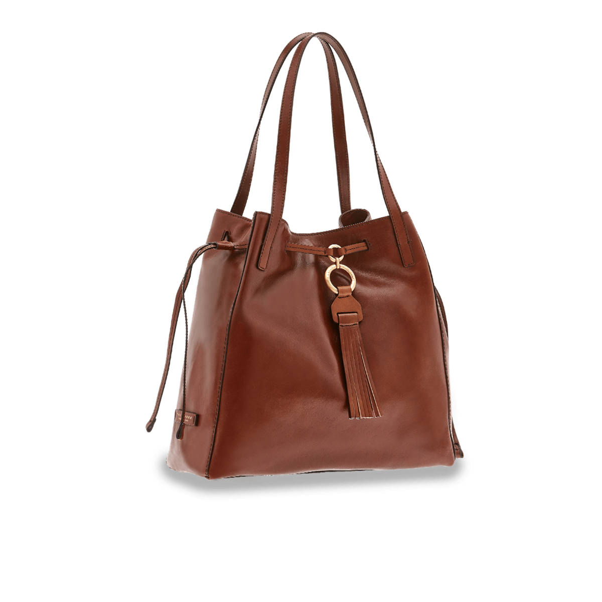 The Bridge Shopping Bag Marrone/oro 0411404N.14