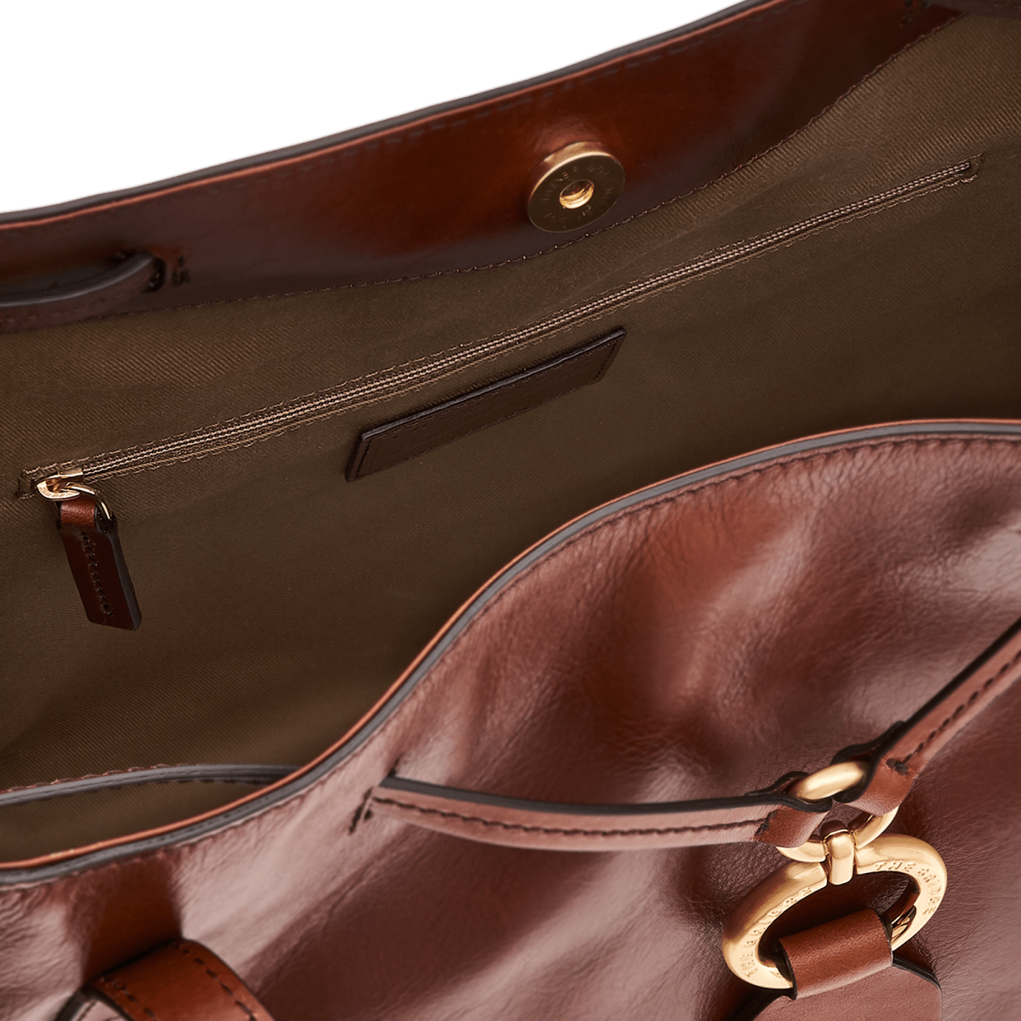The Bridge Shopping Bag Marrone/oro 0411404N.14
