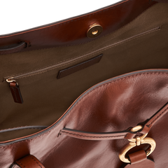 The Bridge Shopping Bag Marrone/oro 0411404N.14