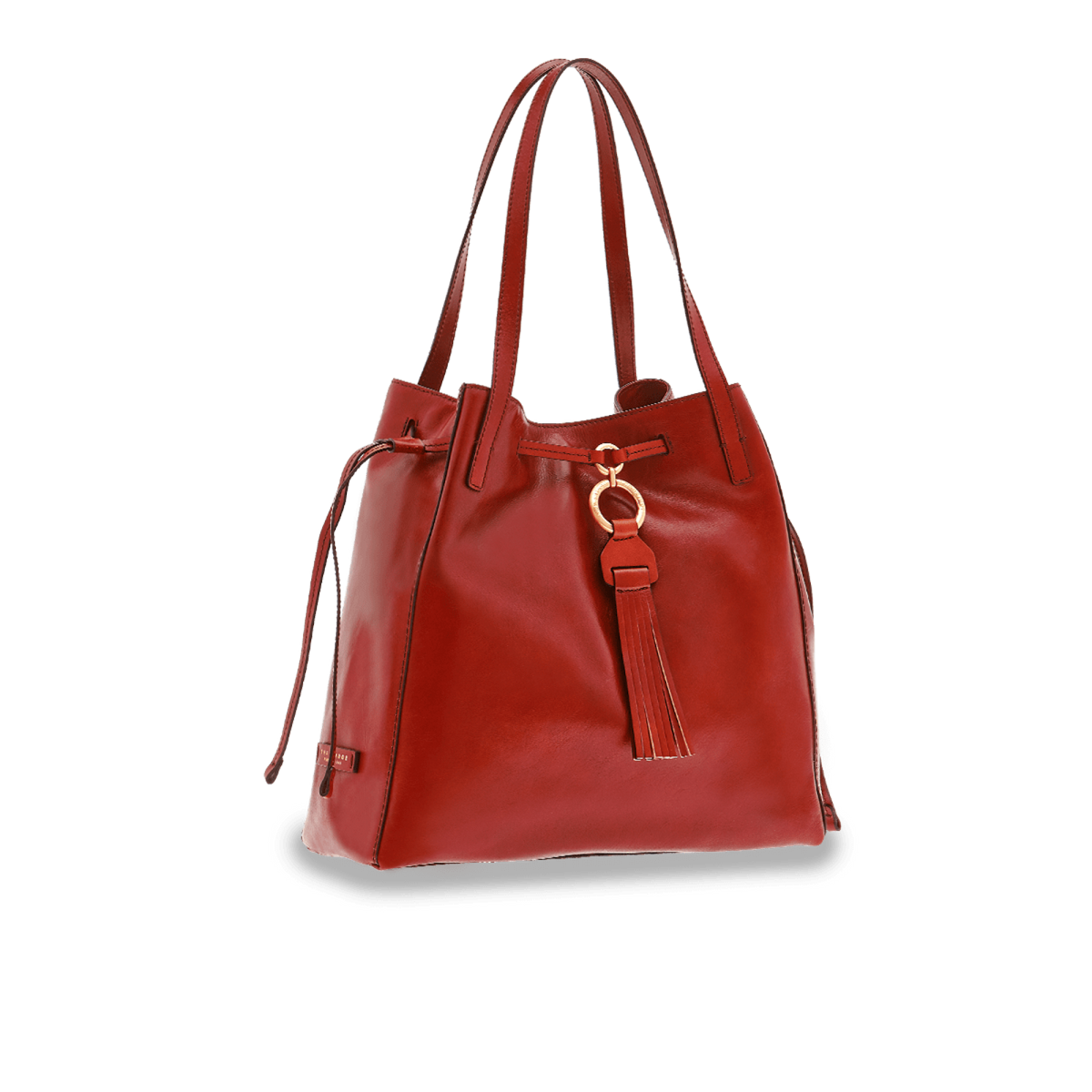 The Bridge Shopping Bag Rosso Ribes/oro 0411404N.2E