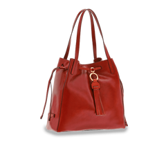 The Bridge Shopping Bag Rosso Ribes/oro 0411404N.2E