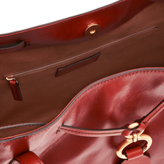 The Bridge Shopping Bag Rosso Ribes/oro 0411404N.2E