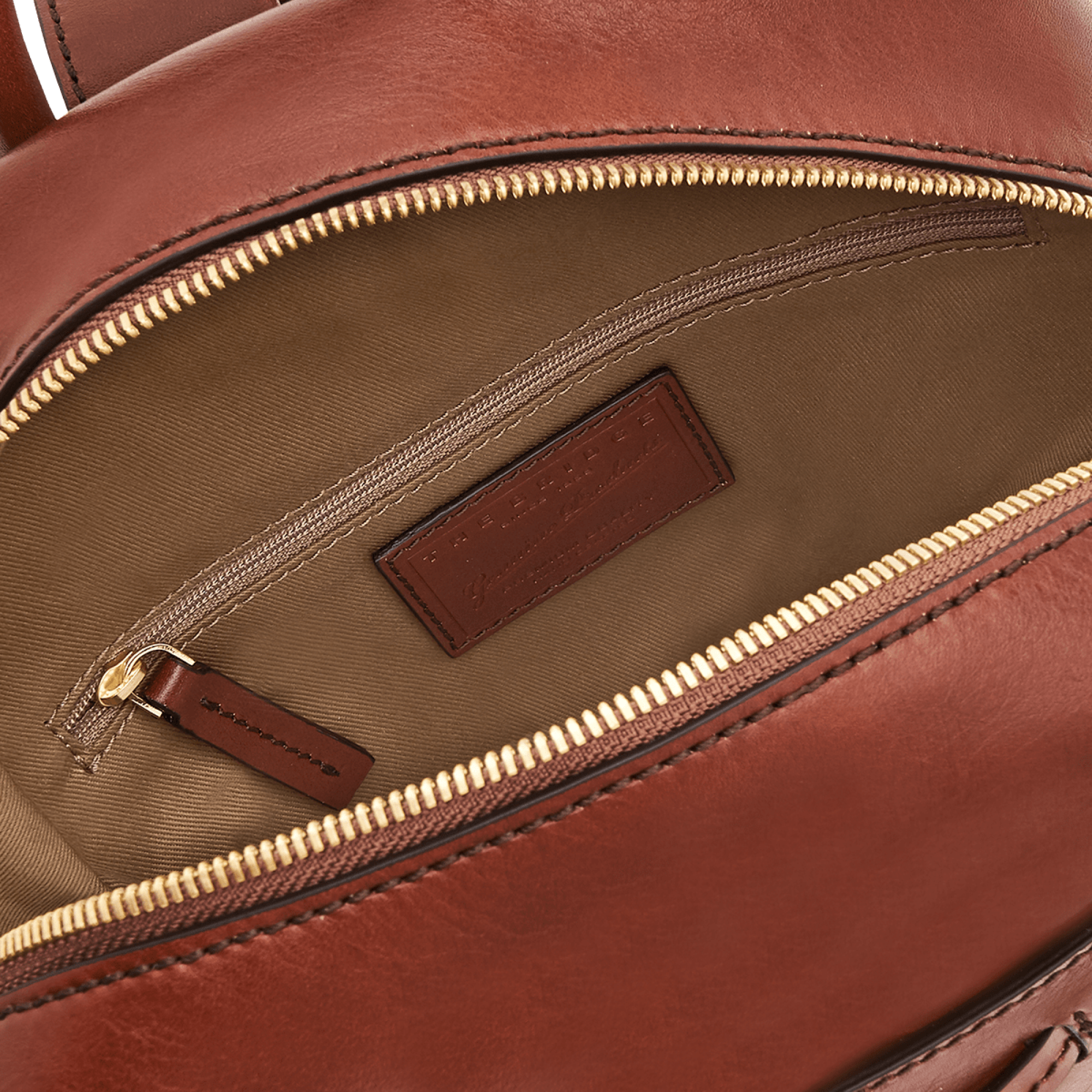 The Bridge Backpack Marrone/oro 0411704N.14
