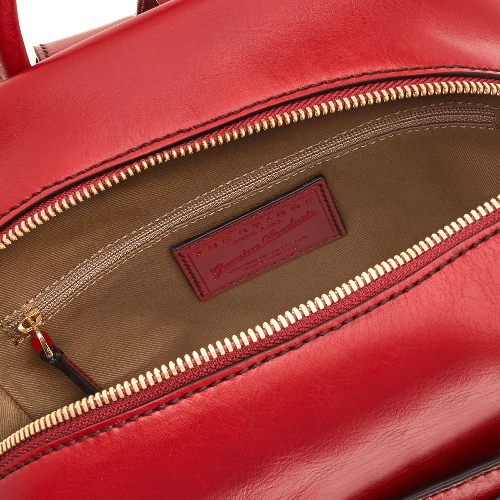 The Bridge Backpack Rosso Ribes/oro 0411704N.2E