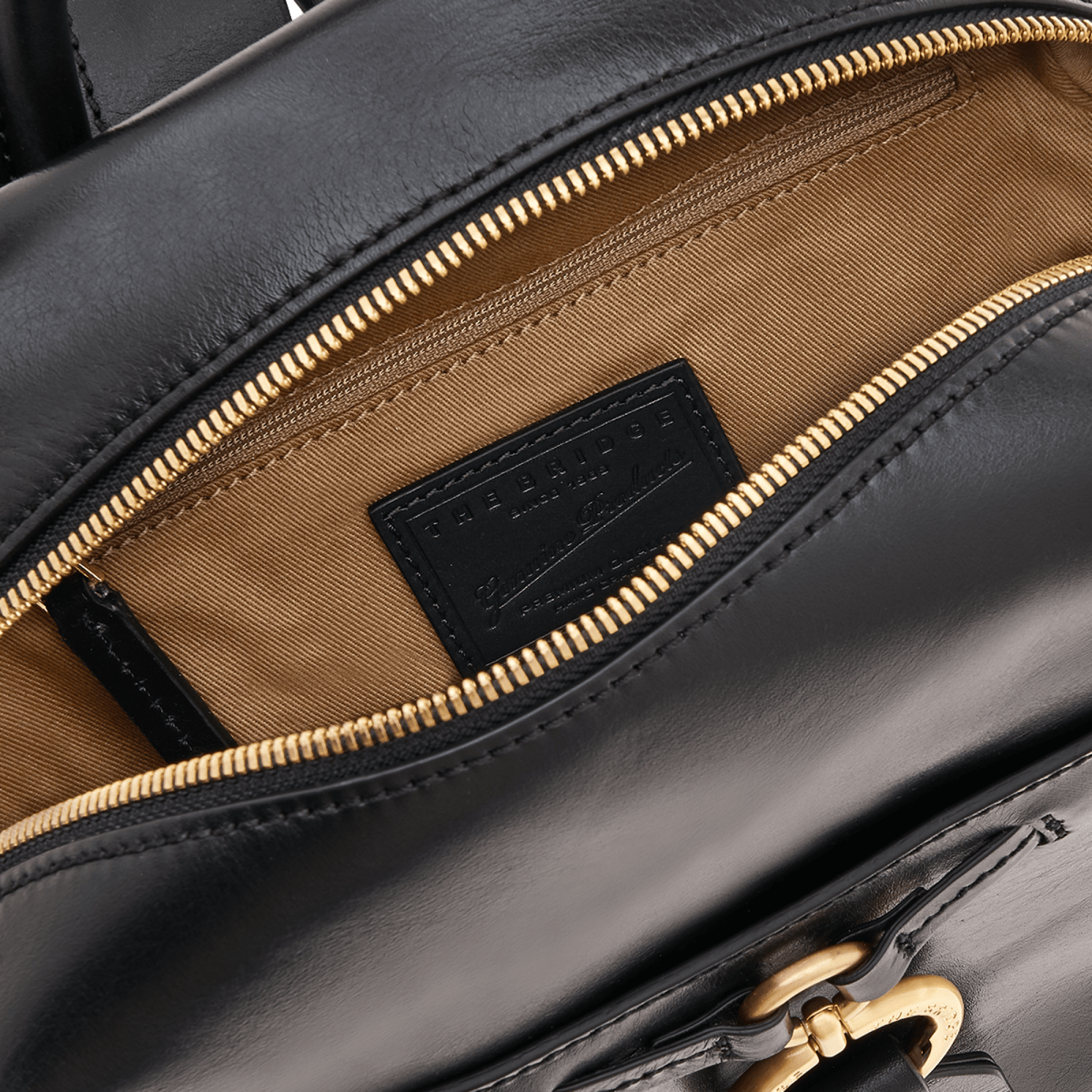 The Bridge Backpack Nero/oro 0411704N.30