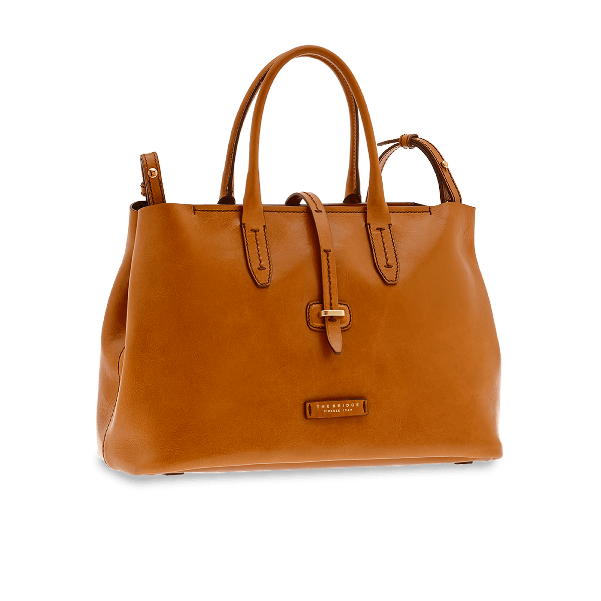 The Bridge Shopper Cognac/oro 04131701