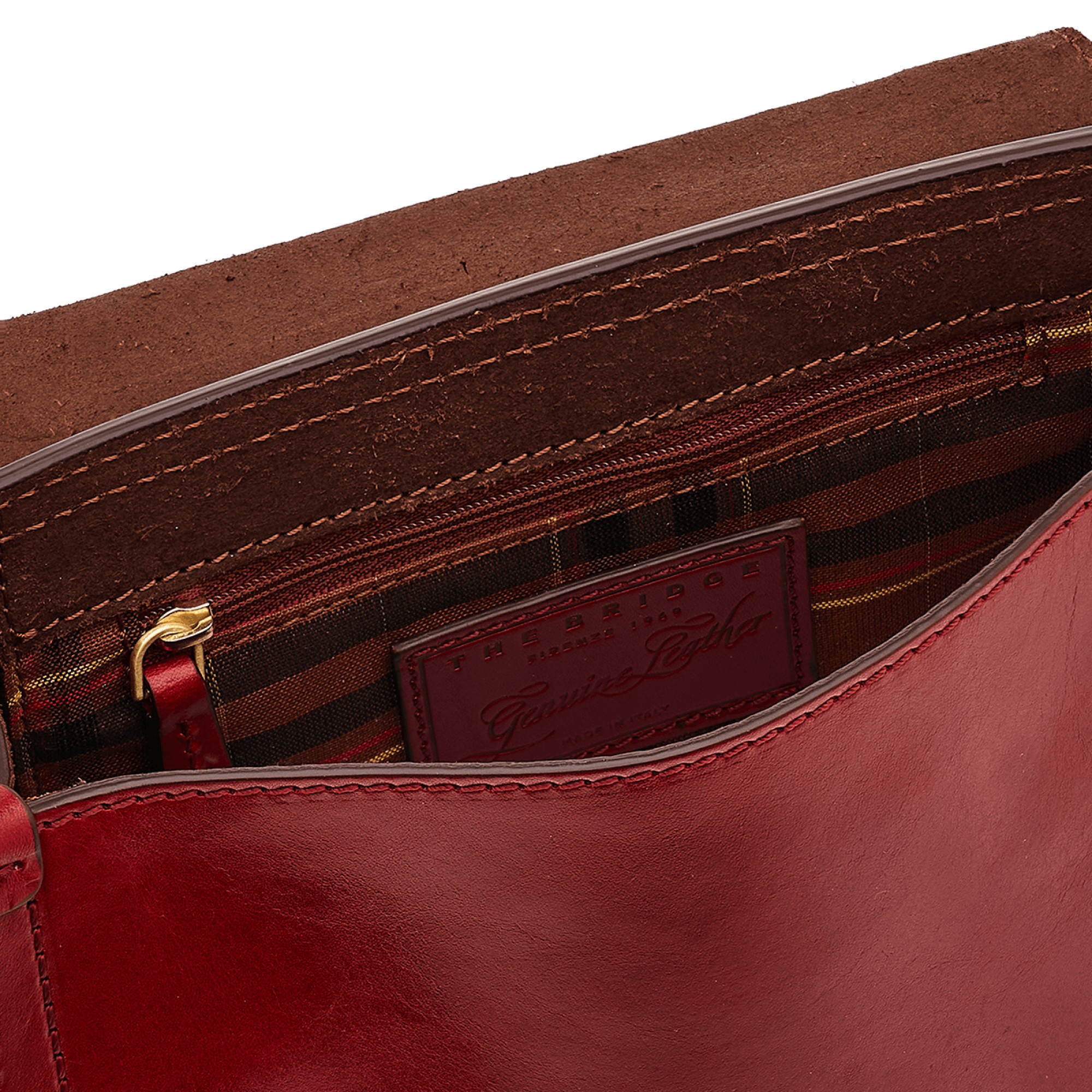 Zaino Donna The Bridge Rosso Ribes/Oro 04145201.2E