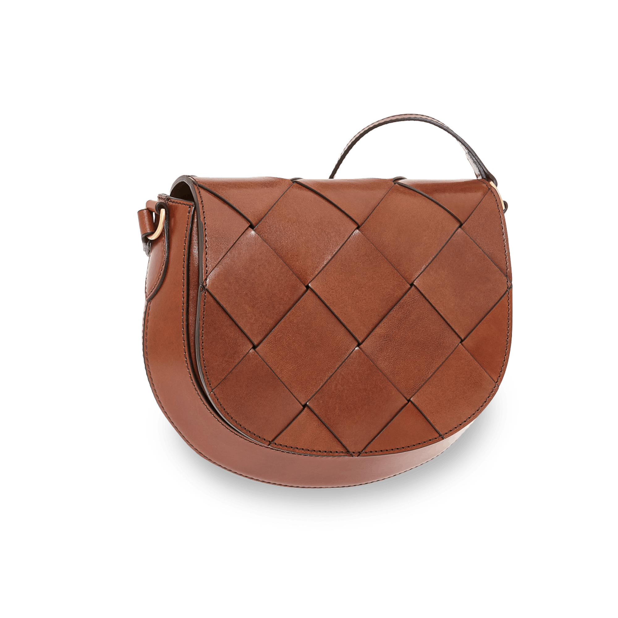 The Bridge 04172201.14 - Borsa Tracolla Marrone/Oro