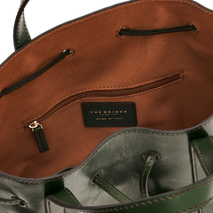 The Bridge Bucket Bag Verde Inglese/oro 04200001.X0