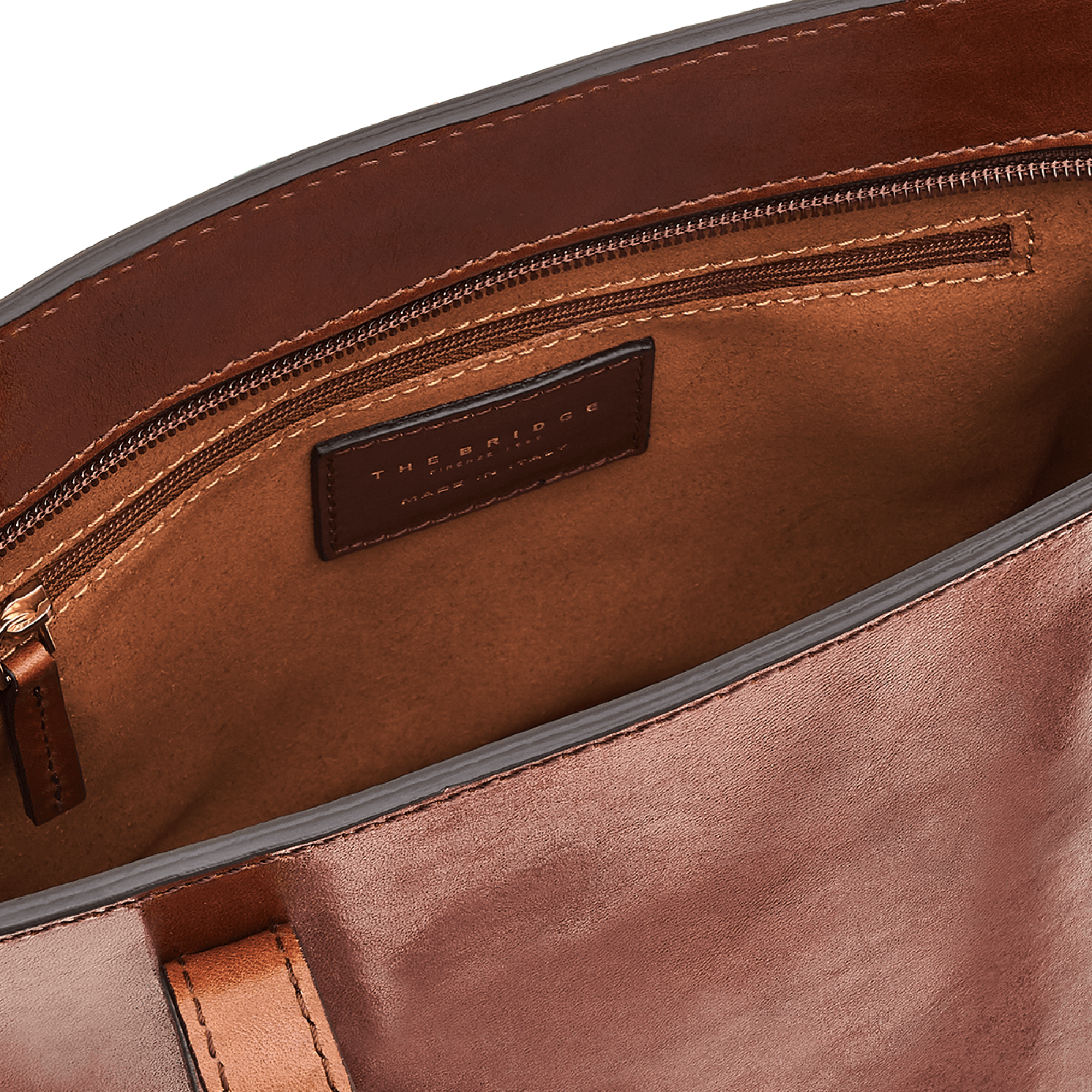 The Bridge Shopping Bag Marrone/oro 04201001.14