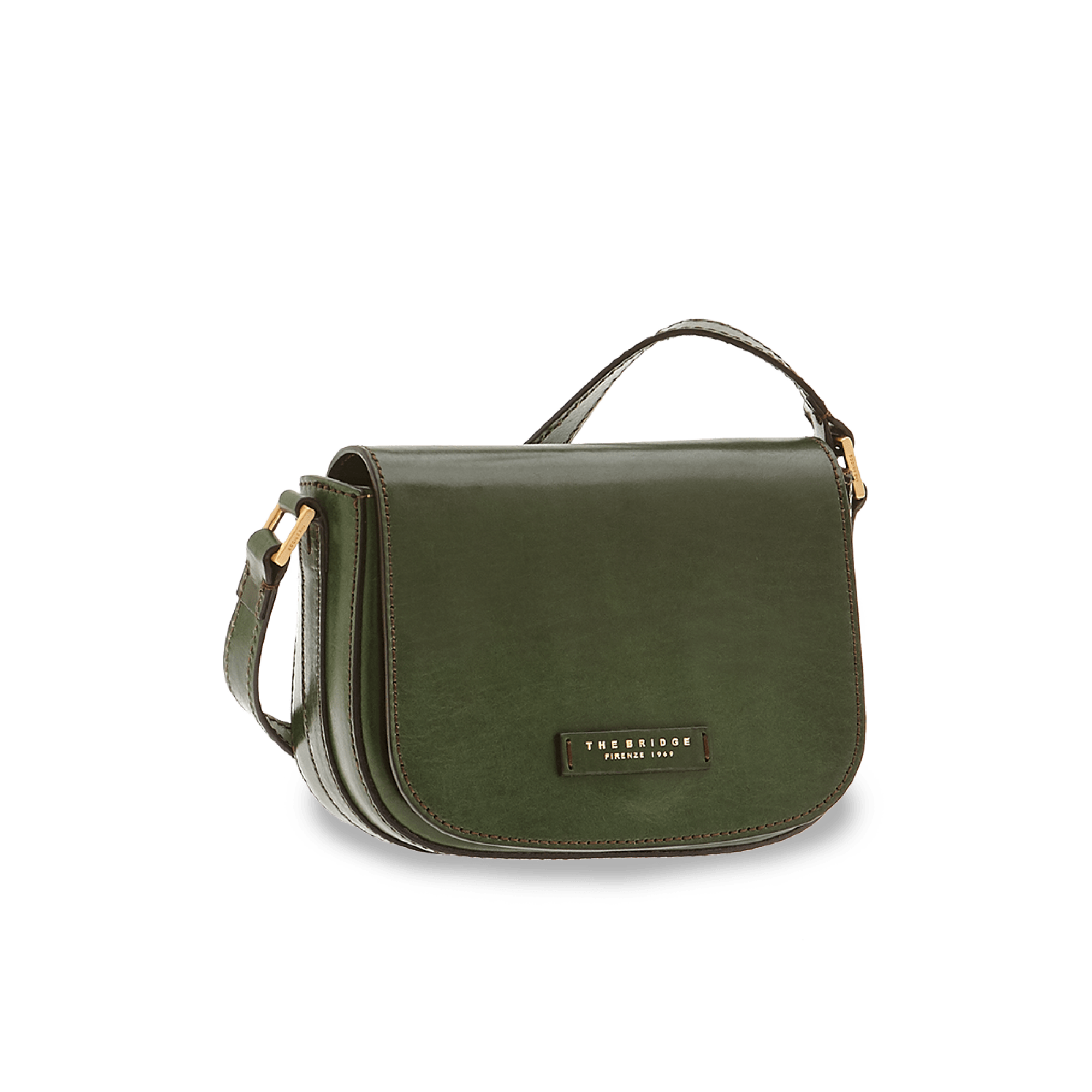The Bridge Crossbody Verde Inglese/oro 04203001.X0