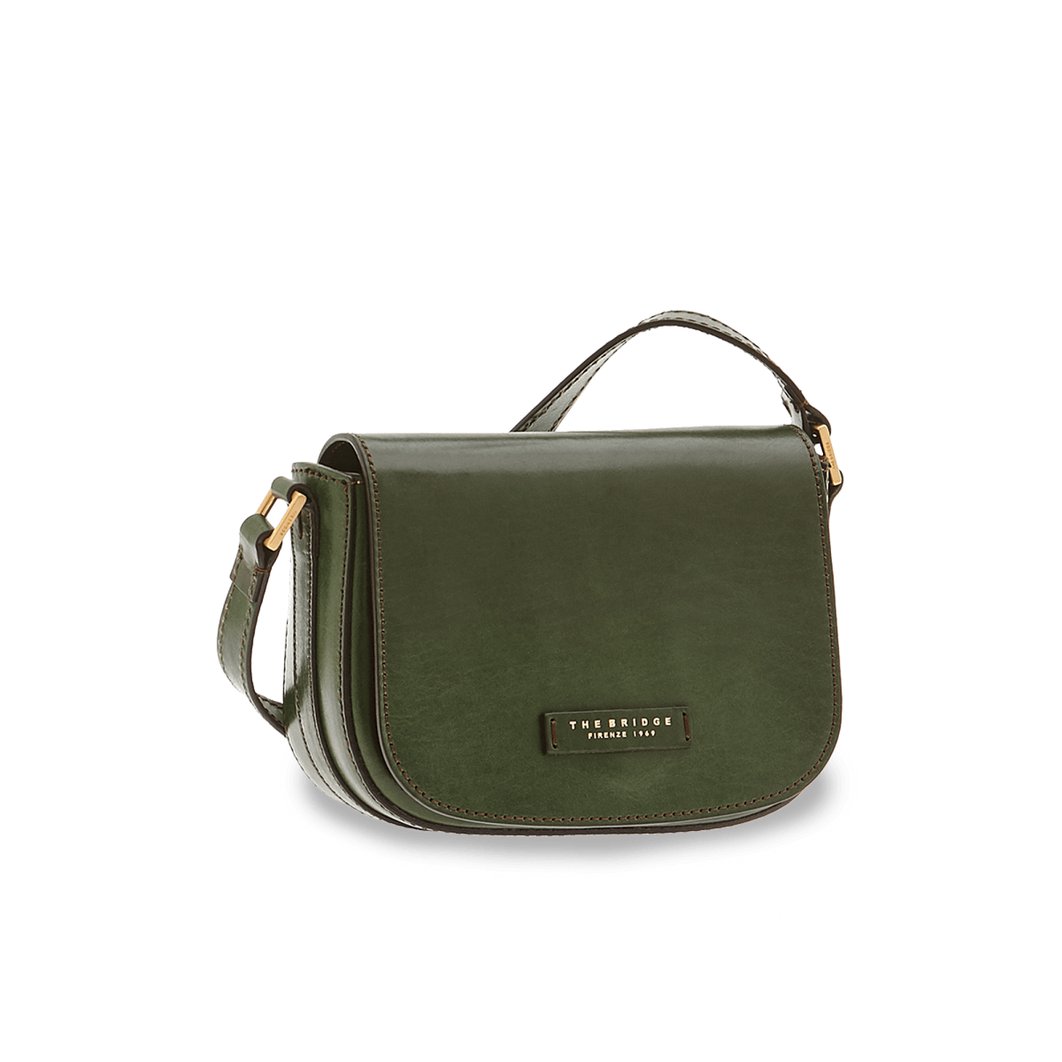The Bridge Crossbody Verde Inglese/oro 04203001.X0