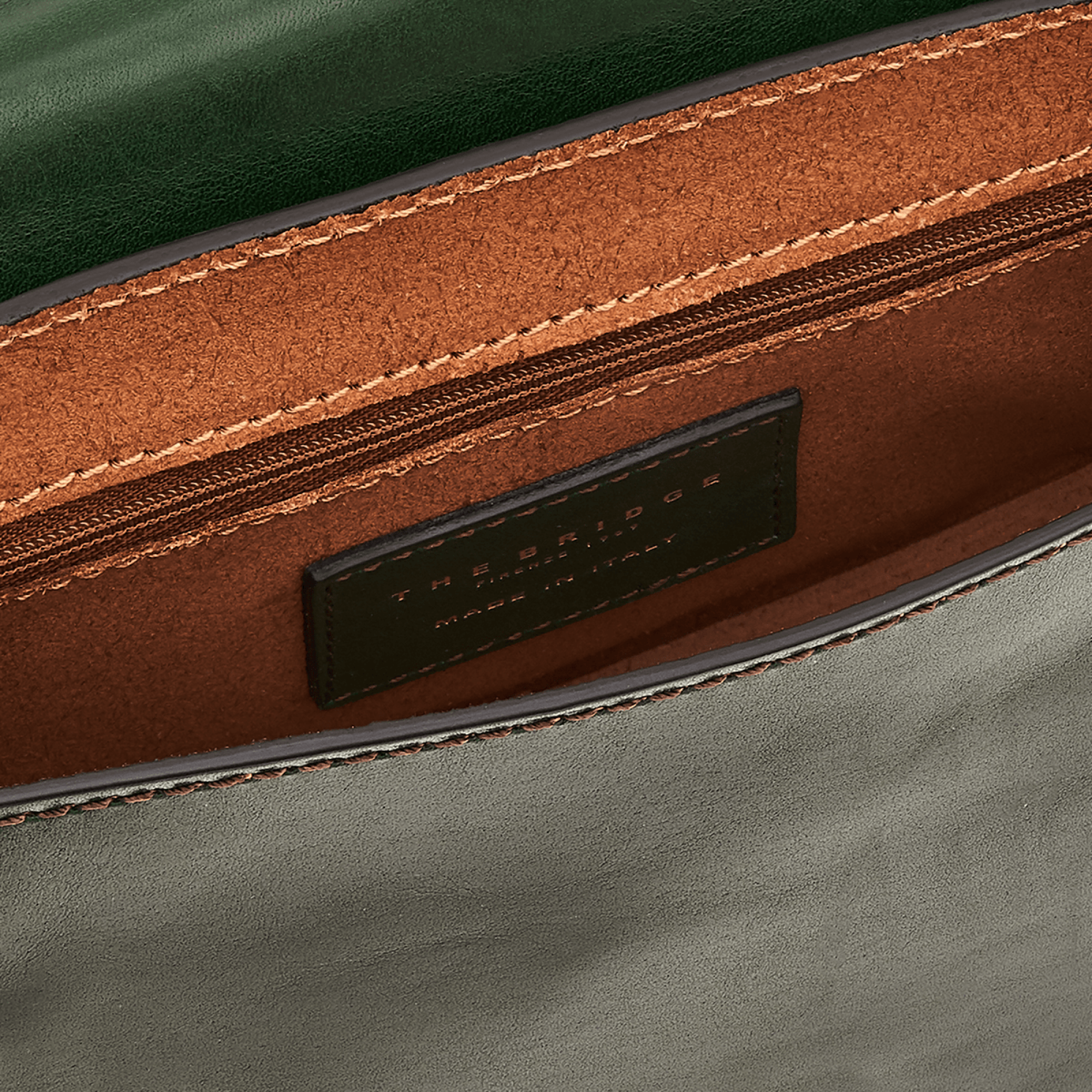 The Bridge Crossbody Verde Inglese/oro 04203001.X0