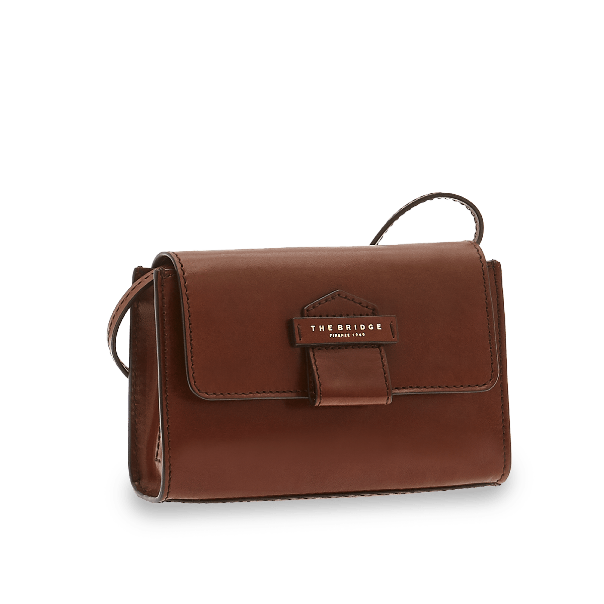 The Bridge, mini bag marrone/oro 04301001.14