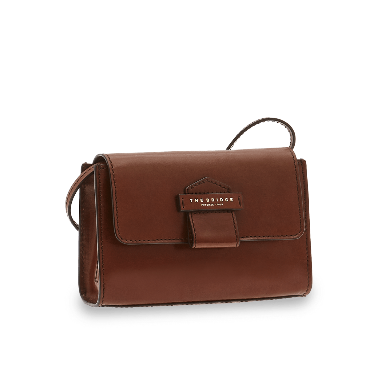 The Bridge, mini bag marrone/oro 04301001.14