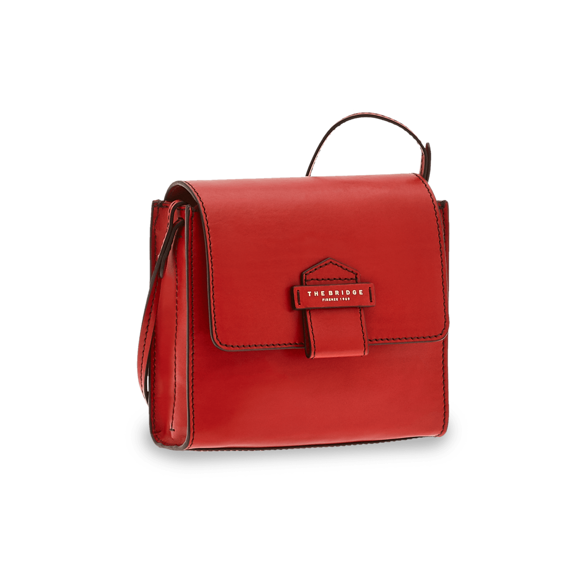 The Bridge, crossbody rosso ciliegia/oro 04302001.9I